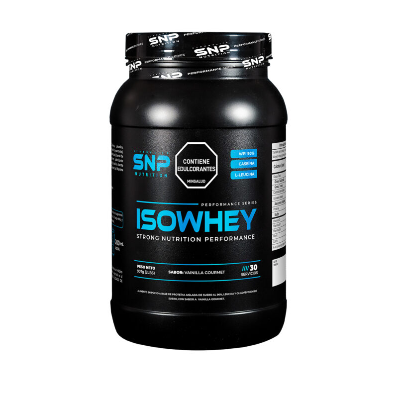 Proteína ISO WHEY – Proteína limpia Premium WPI 90 % + Caseína Micelar 2lbs