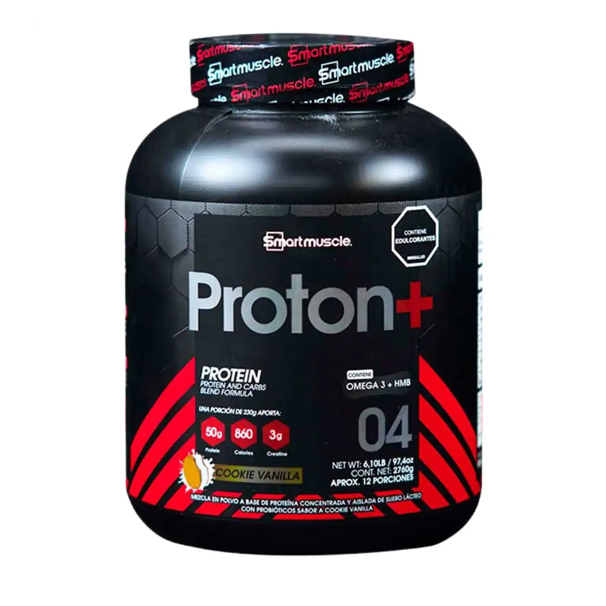 Proton+ Gainer 6lbs– Proteína Hipercalórica con Creatina, HMB y Omega 3 | Máximo Volumen Muscular