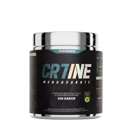 Creatina Monohidratada Cr7 Ine 225 grs 30 Servicios – Dynamic