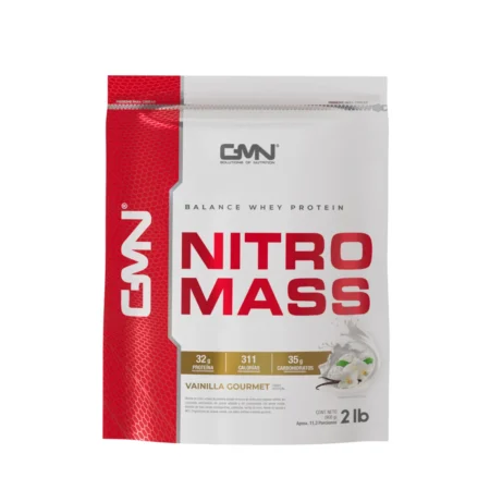 Proteína NITRO MASS GMN de 2lbs – MASA MUSCULAR LIMPIA Y RENDIMIENTO BALANCEADO